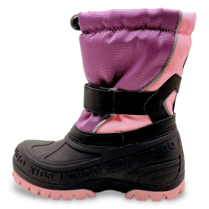 60-0011D ИНДИГО КИДС сноубутсы для девочек. (31-36)