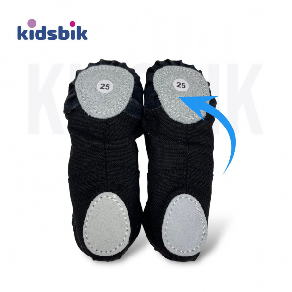 202022(черн/мыс) KIDSBIK балетки для мальчиков. (25-36)