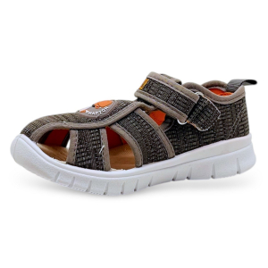 2410-05_dark_grey КЕДБЕРРИ сандалии текстильные для мальчиков. (23-30)